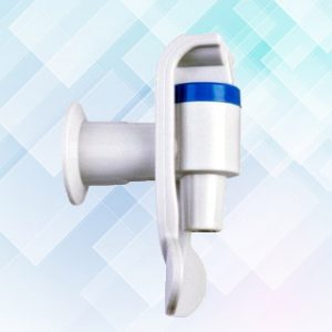Blue dispenser tap